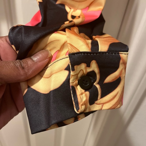 NWOT COLORFUL TWO PIECE WITH CROPPED TOP - Picture 8 of 15